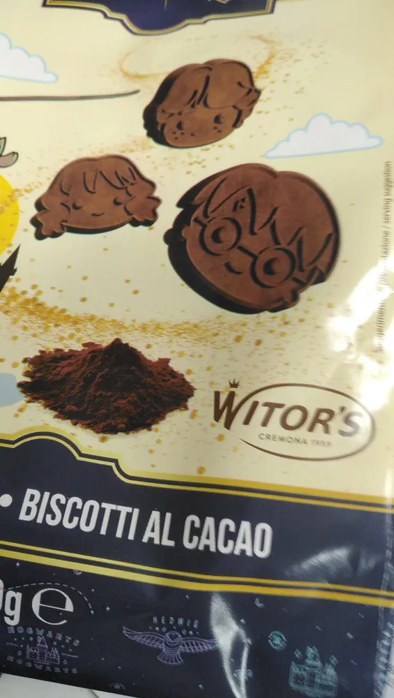 Biscotto al cacao harry potter
