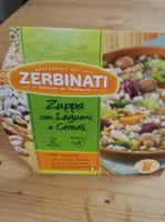 zuppa con legumi e cereali