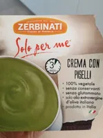 Crema con piselli