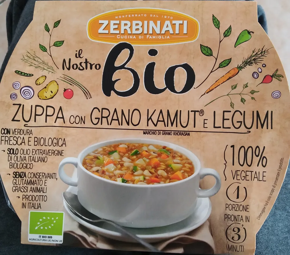 Il Nostro Bio Zuppa con grano Kamut® e legumi