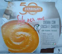 Crema con zucca e carote