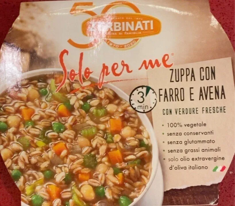 Zuppa con Farro e Avena