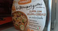 Zuppa con legumi e cereali