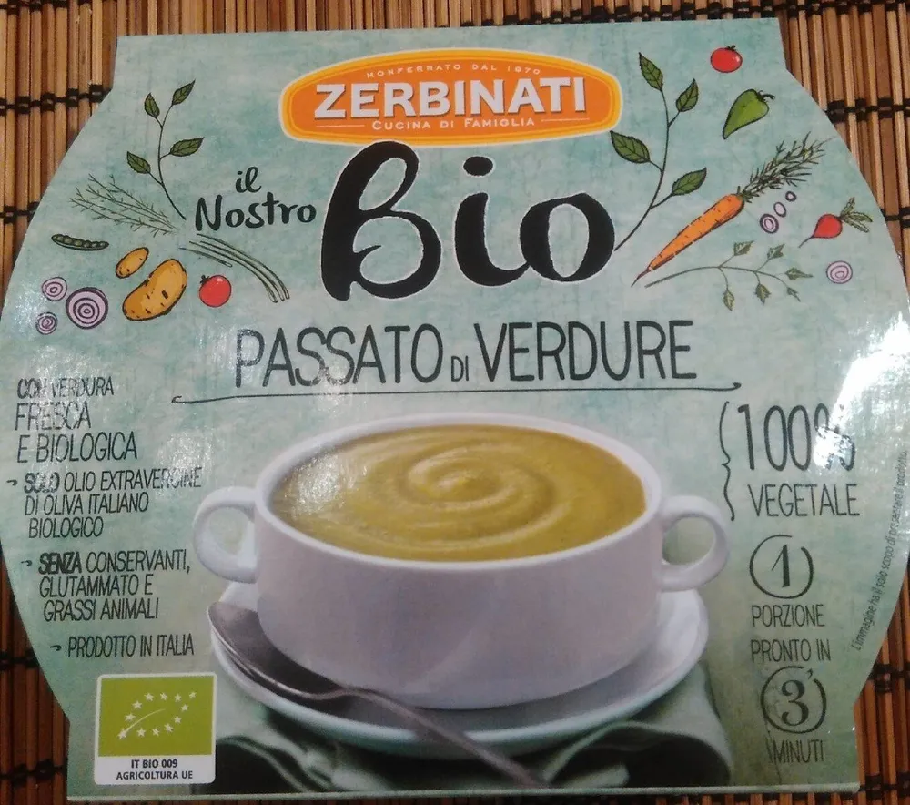 Passato di verdure bio