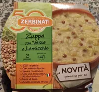 Zuppa con verze e lenticchie