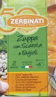 Zuppa con scarola e fagioli