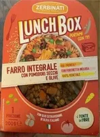 Farro integrale con pomodori secchi e olive