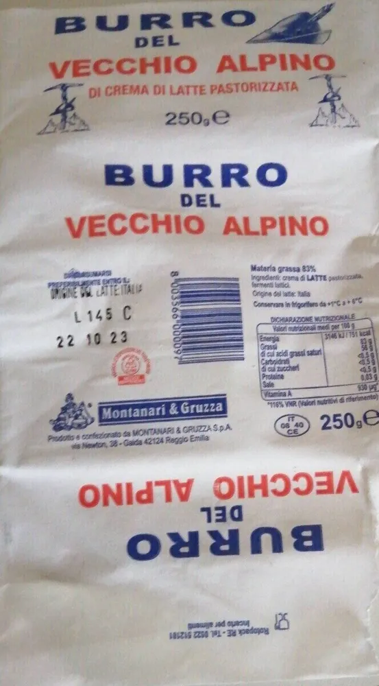Burro del vecchio alpino