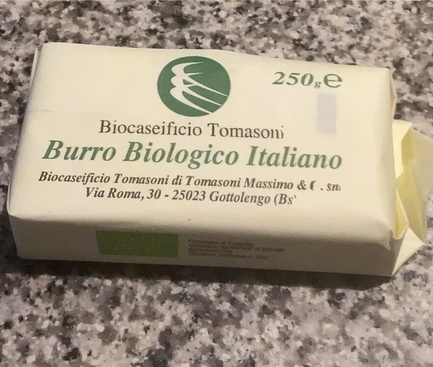Burro biologico Italiano