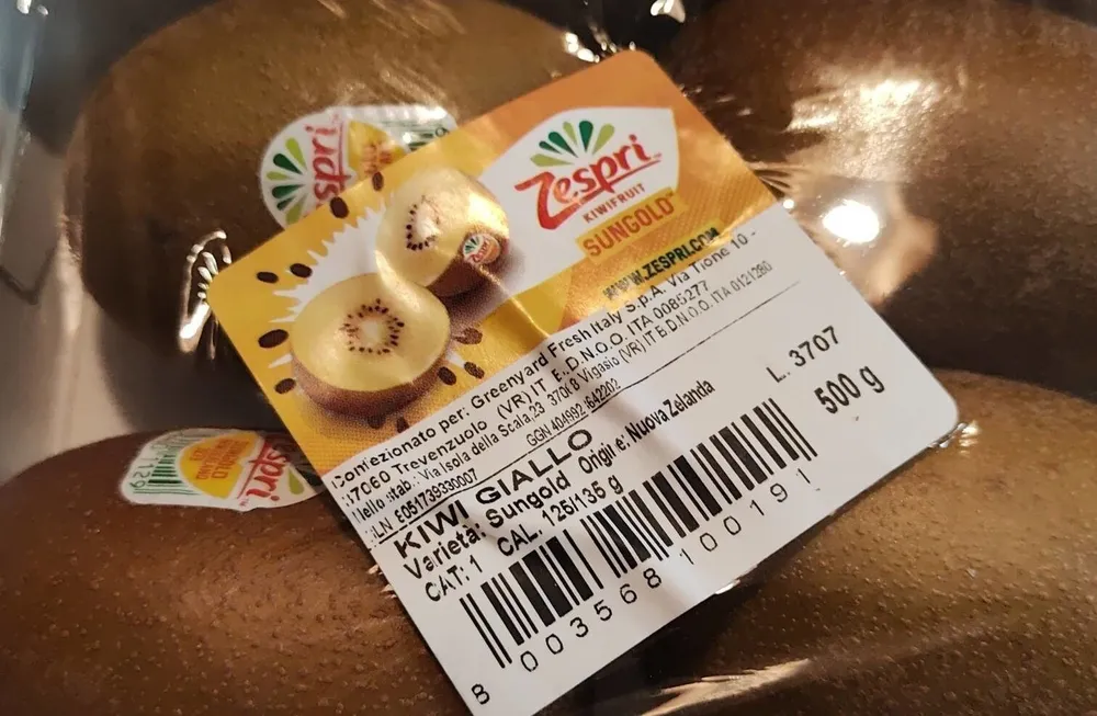 Kiwifruit sungold