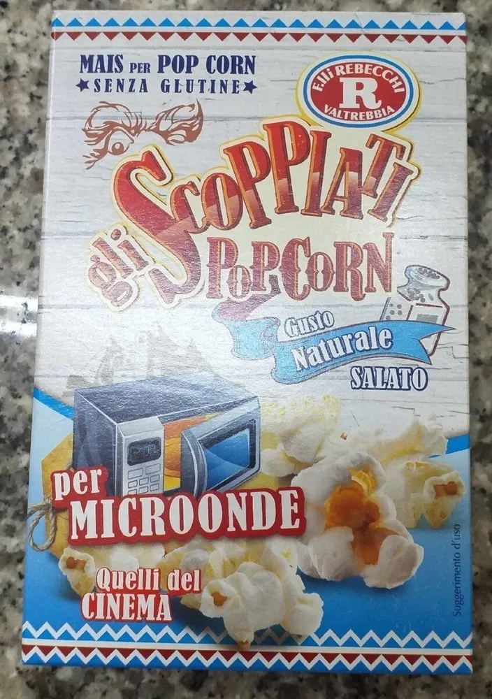 Pop corn per microonde