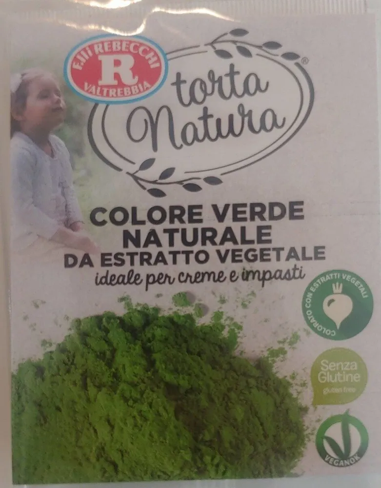 Colore Verde Naturale da estratto vegetale