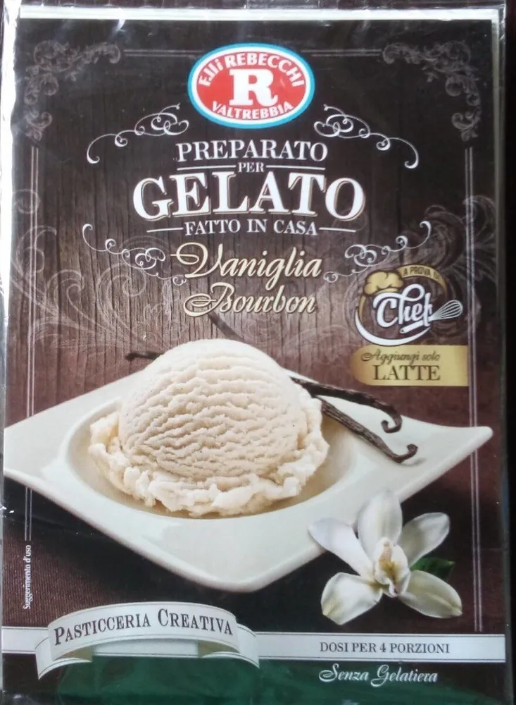 Preparato per gelato - vaniglia bourbon