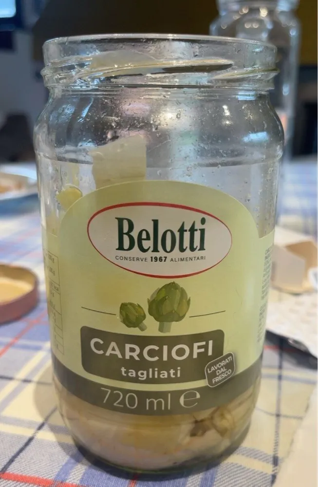 Carciofi tagliati