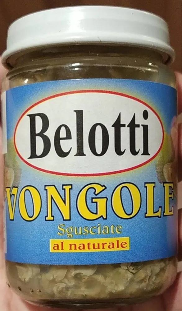 Vongole sgusciate al naturale