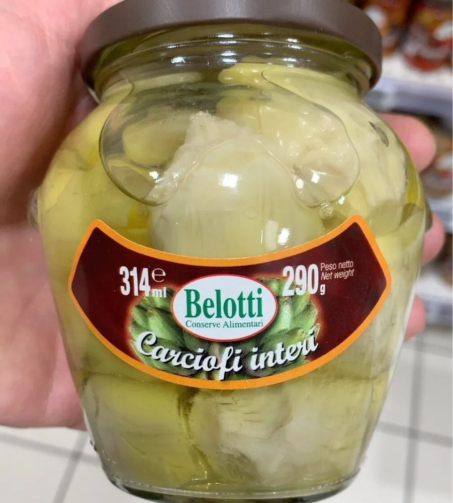 Carciofi interi