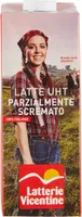 Latte uht parzialmente scremato