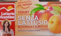 Yogurt Senza Lattosio alla pesca e albicocca