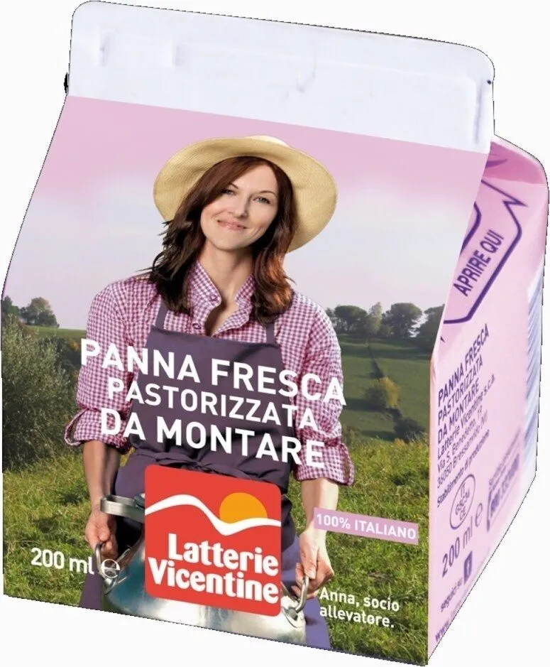 Panna fresca pastorizzata