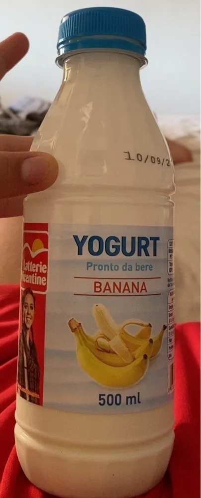Yogurt pronto da bere banana