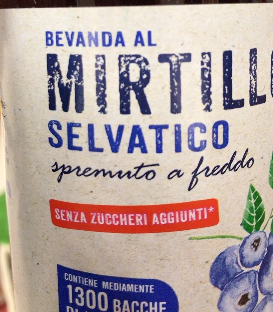 Bevanda mirtillo