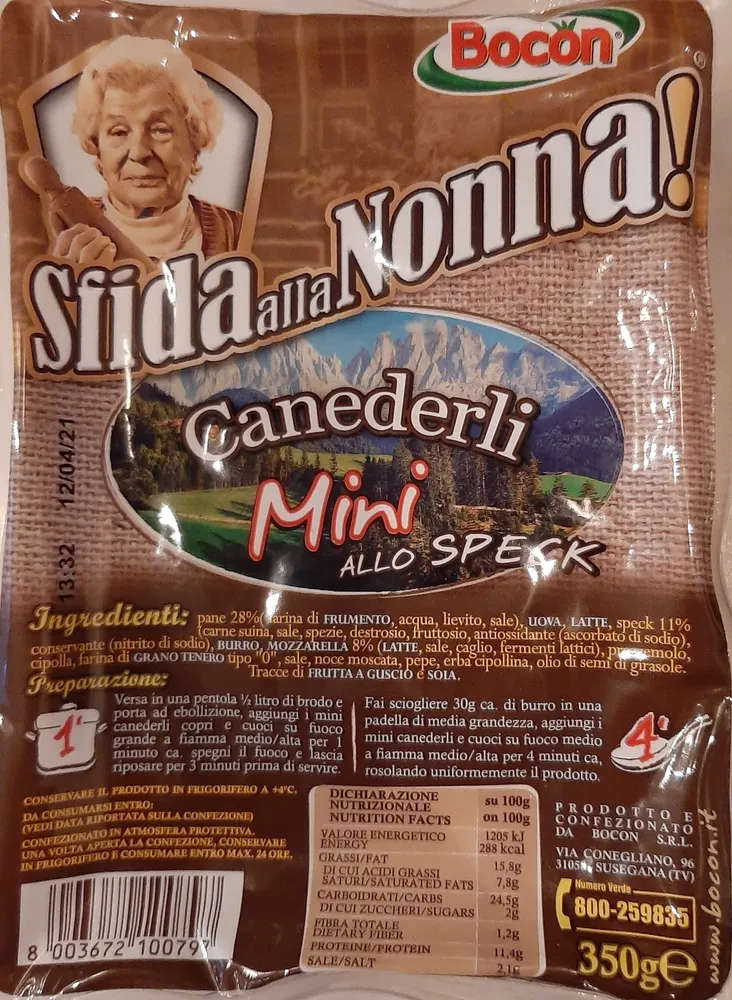 Canederli mini allo speck