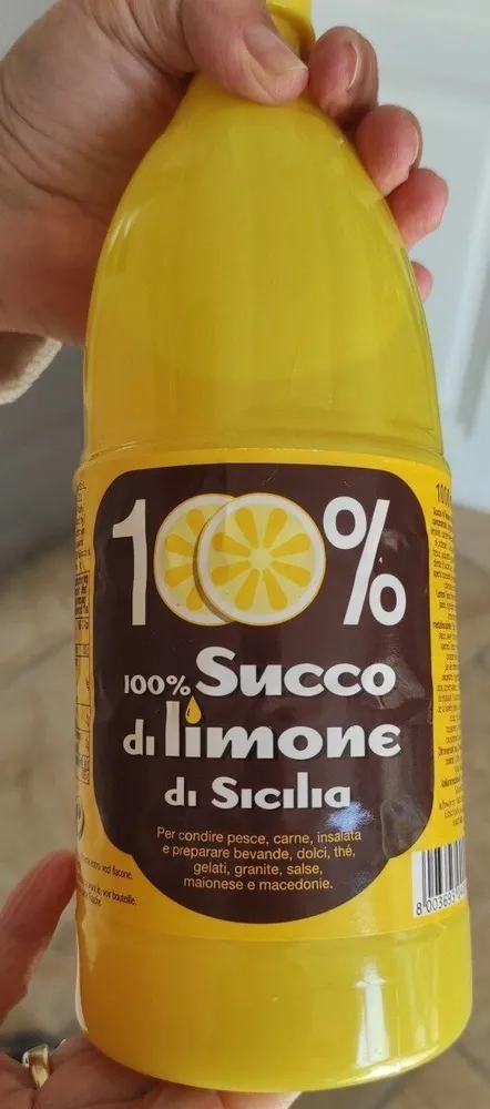 Succo de limone de sicilia