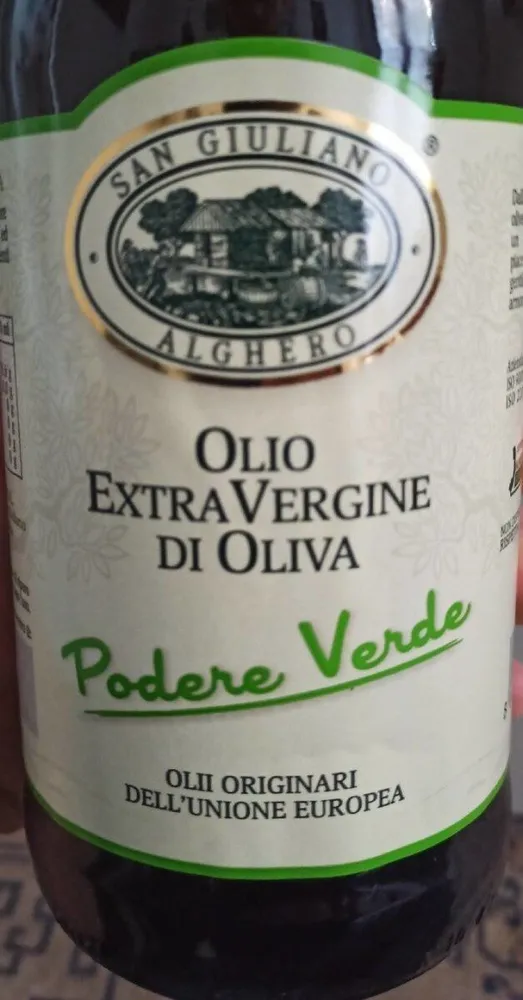 Olio extravergine podere verde san giuliano