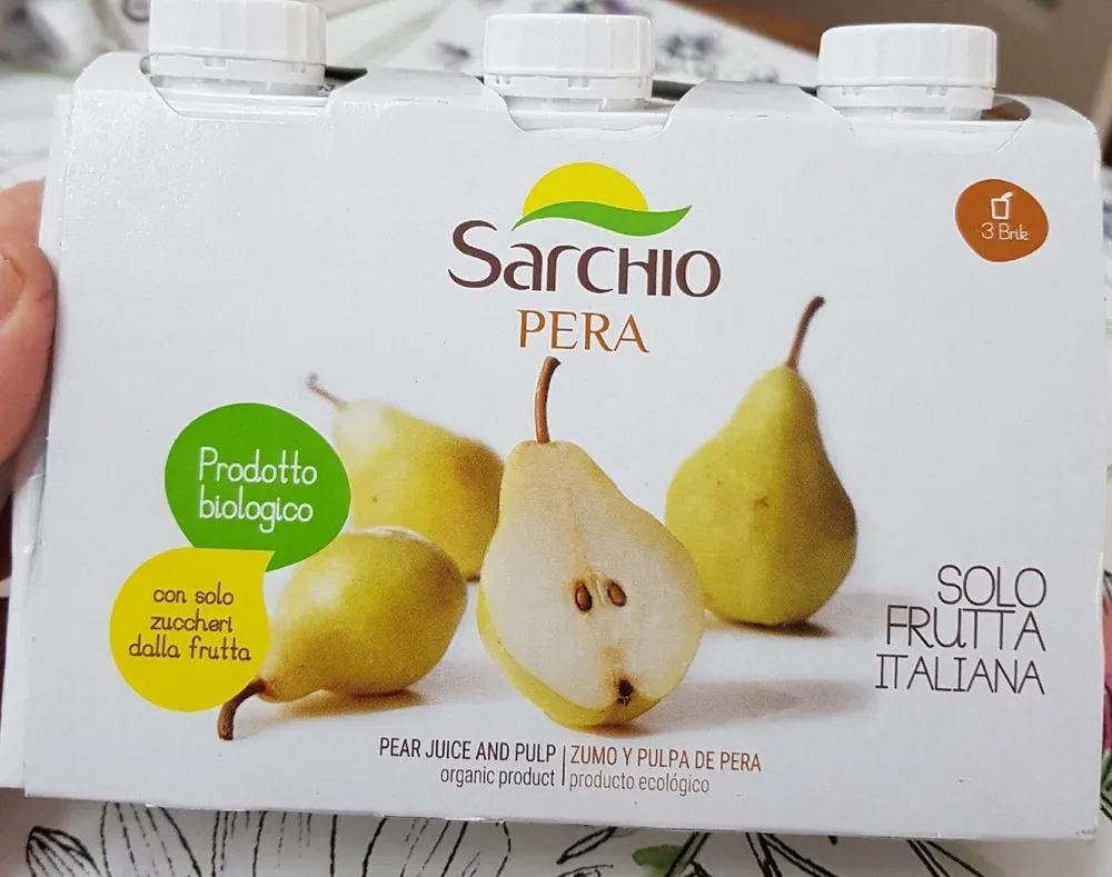Succo di polpa di pera