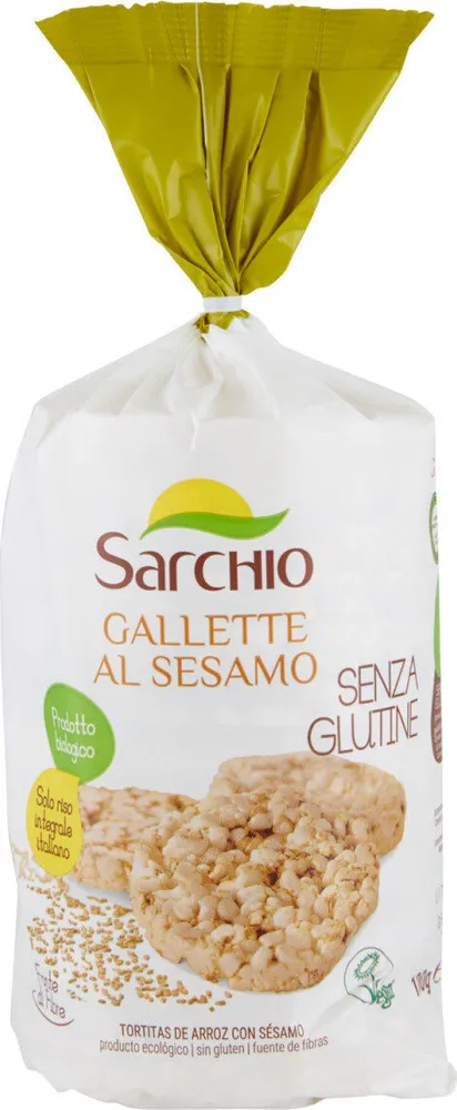 Gallette al sesamo biologico imp