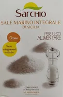 Sale marino integrale di Sicilia