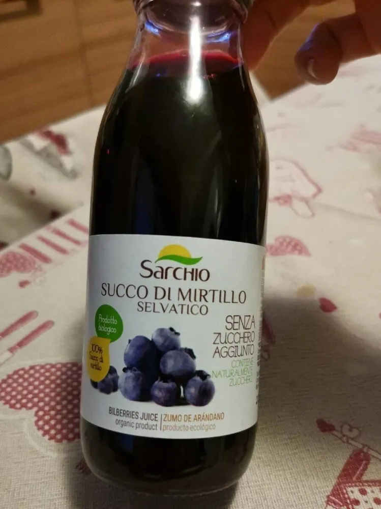 Succo di mirtillo