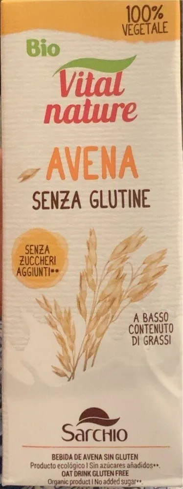 latte di avena senza glutine imp