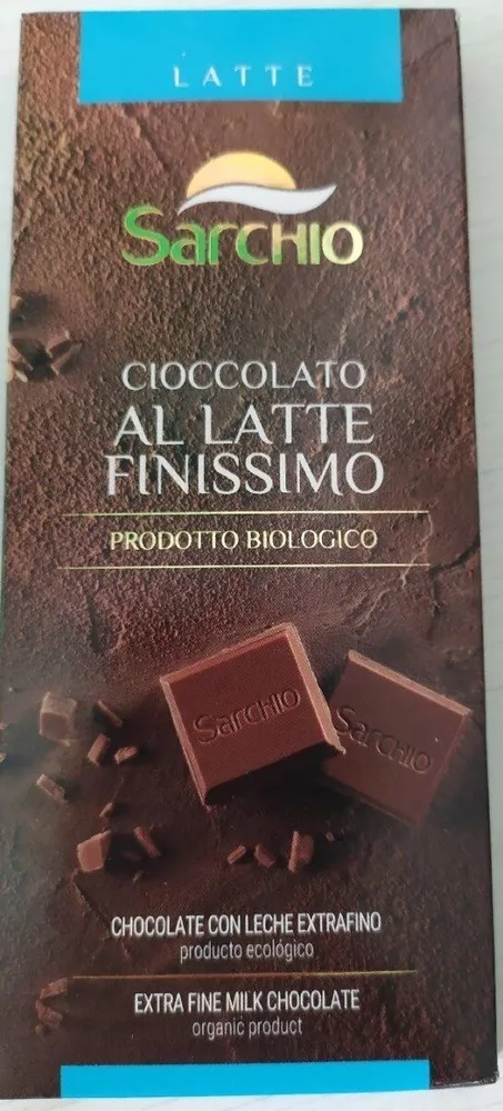 Cioccolato al latte finissimo