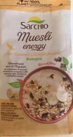 Muesli energy con banana e cioccolato fondente