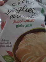 Sfogliette ai cereali snack salato