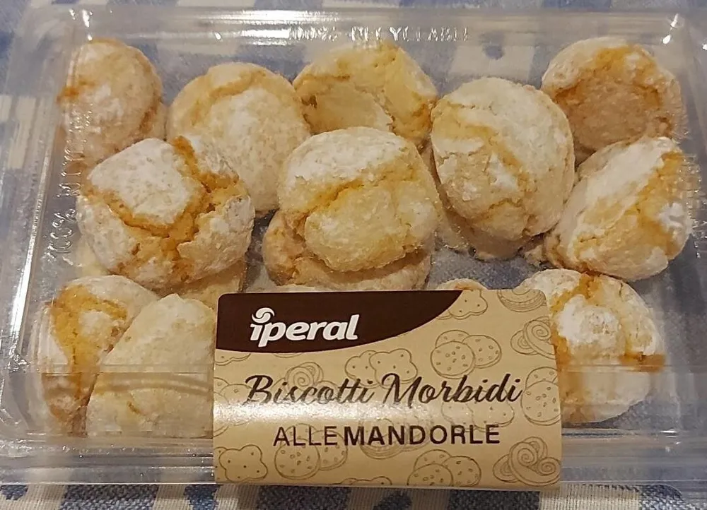 Biscotti morbidi alle mandorle
