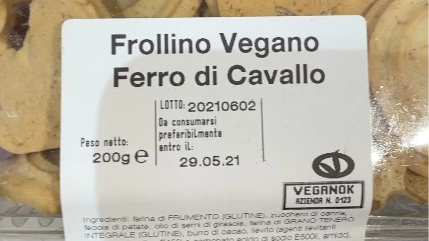 Frollino vegano