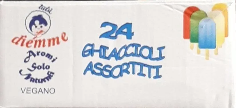 Ghiaccioli assortiti