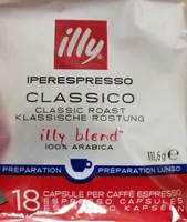 Illy 108 Cialde Capsule Caffe' Originali Iperespresso Lungo
