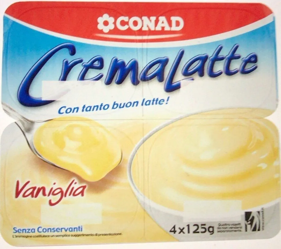 Cremalatte vaniglia