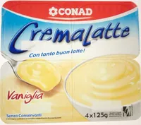 Cremalatte vaniglia