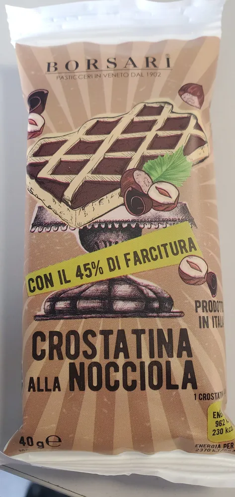 Crostatina alla nocciola