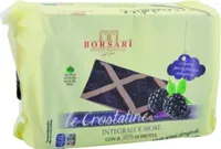 Crostatine integrali alle more