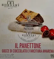 Panettone Witherspoon cherry création, d'art chocolate chios