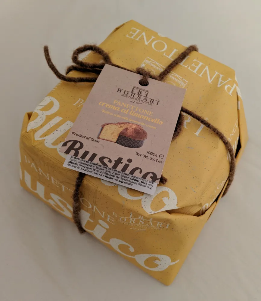 Panettone crema al limoncello