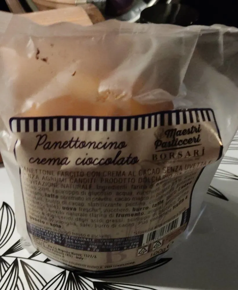 Panettoncino crema cioccolato