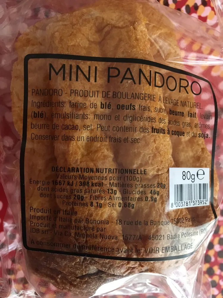 Mini pandoro