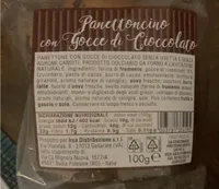 panettoncino con gocce di cioccolato