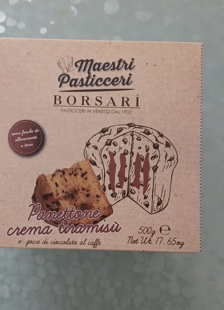 Panettone  crema tiramisù